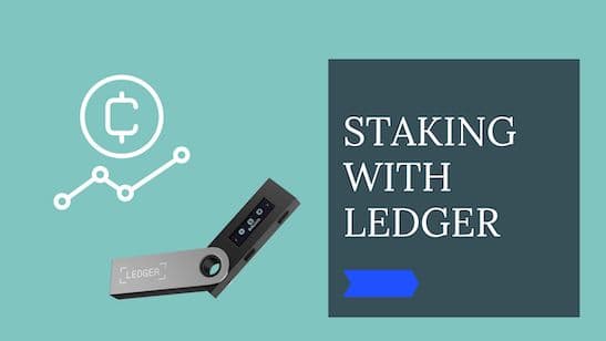 Cold Staking - How to stake with Ledger Hardware Wallet