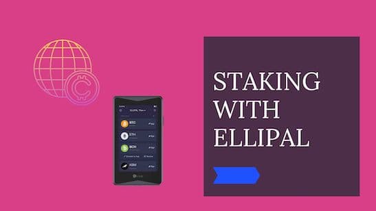 Stake Crypto with Ellipal Titan: ADA, Tezos & More