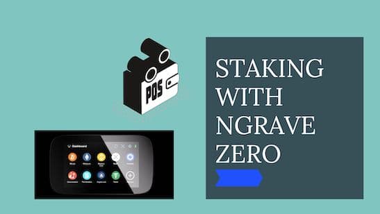 Is it possible to stake your coins with Ngrave Zero Hardware Wallet?