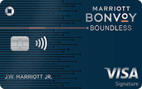 Marriott Bonvoy Card Boundless Credit Card from Chase