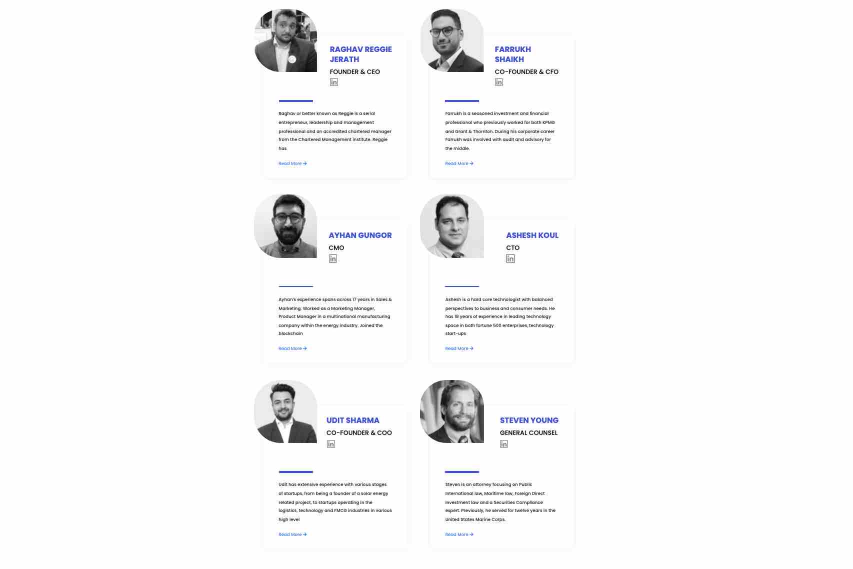 The Gather Executive Team